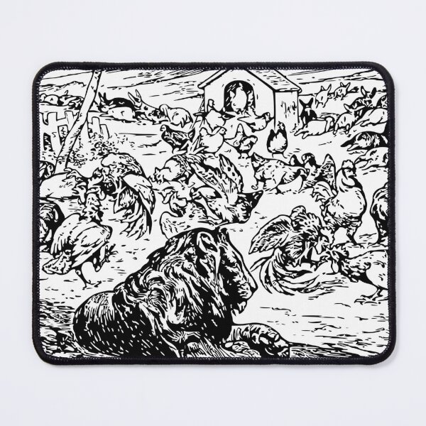 Item preview, Animal farm. Old book illustration designed and sold by Filologica.
