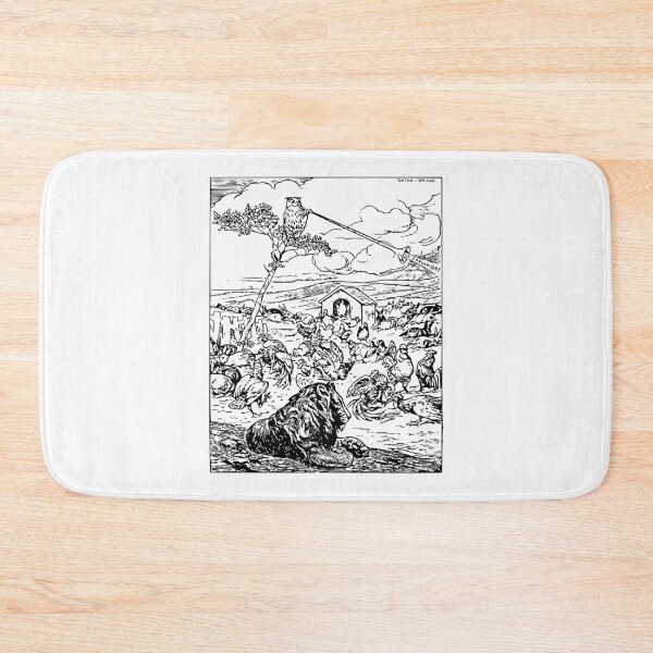 Item preview, Animal farm. Old book illustration designed and sold by Filologica.