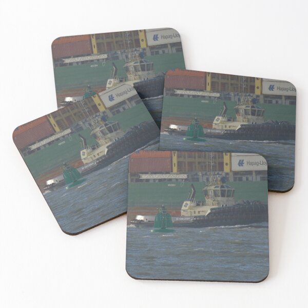 Item preview, Tug & Container Ship, Felixstowe designed and sold by wiggyofipswich.
