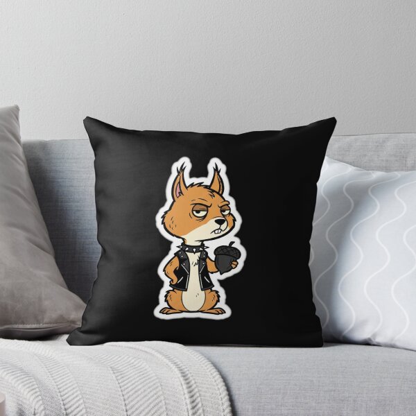 Item preview, Cute Gothic Squirrel Cartoon Dark Fantasy Art designed and sold by RebellDancer.