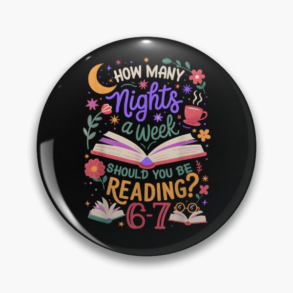 Item preview, How Many Nights A Week Should You Be Reading 6 7 Teacher designed and sold by ChestOutLoud.