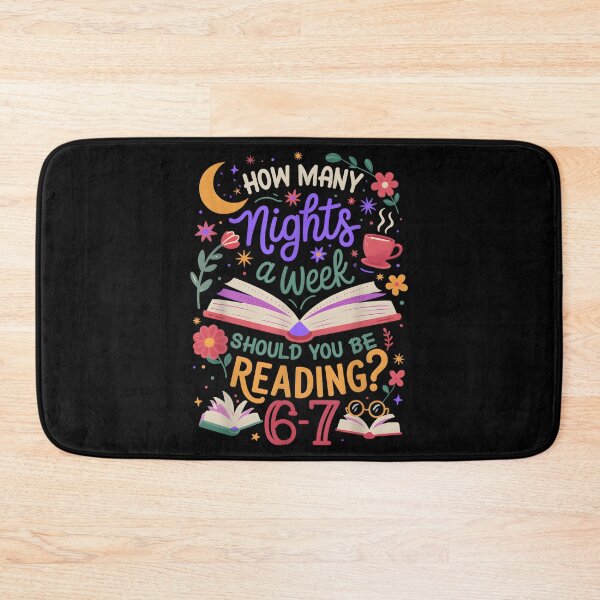 Item preview, How Many Nights A Week Should You Be Reading 6 7 Teacher designed and sold by ChestOutLoud.