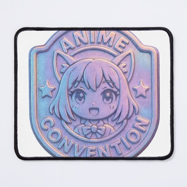 Item preview, Anime Convention Anime Girl Badge designed and sold by Creative88Art.