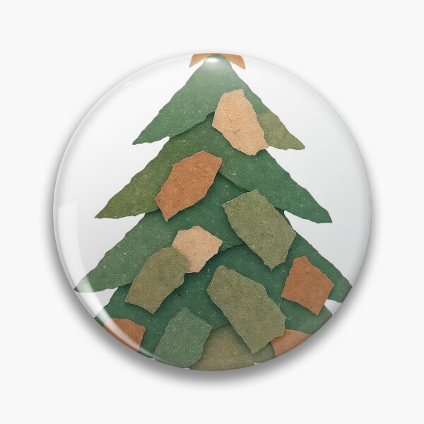 Item preview, Paper Cut Christmas Tree Illustration designed and sold by Creative88Art.