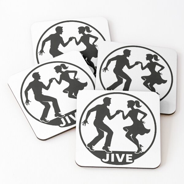Item preview, Jive Dance Couple Silhouette Logo designed and sold by Creative88Art.