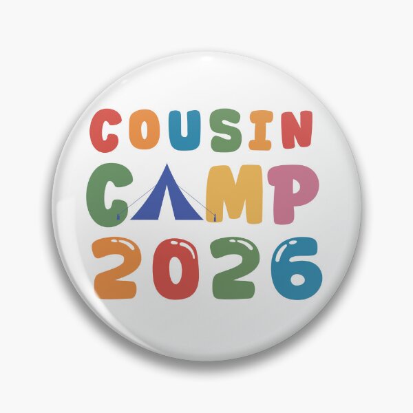 Item preview, Cousin Camp 2026 Typography – Family Reunion  t-Shirt Design designed and sold by PixelWaveBD.