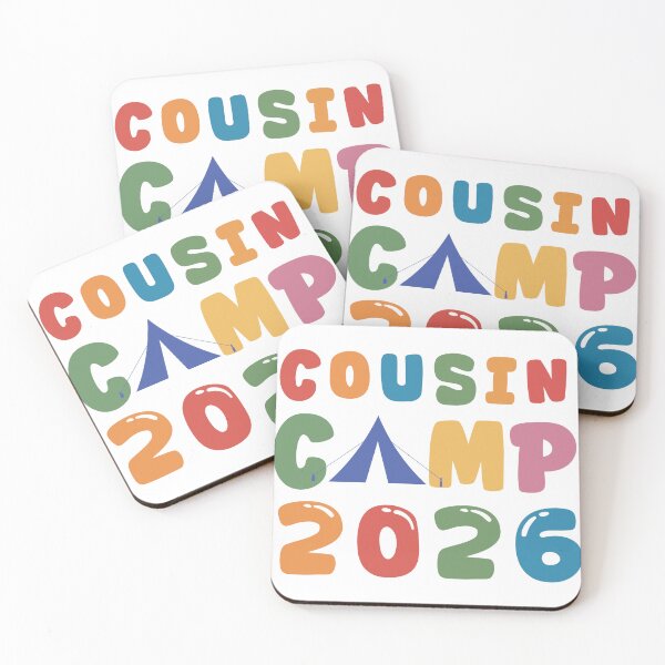 Item preview, Cousin Camp 2026 Typography – Family Reunion  t-Shirt Design designed and sold by PixelWaveBD.