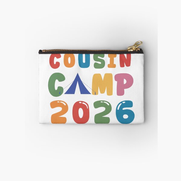 Item preview, Cousin Camp 2026 Typography – Family Reunion  t-Shirt Design designed and sold by PixelWaveBD.