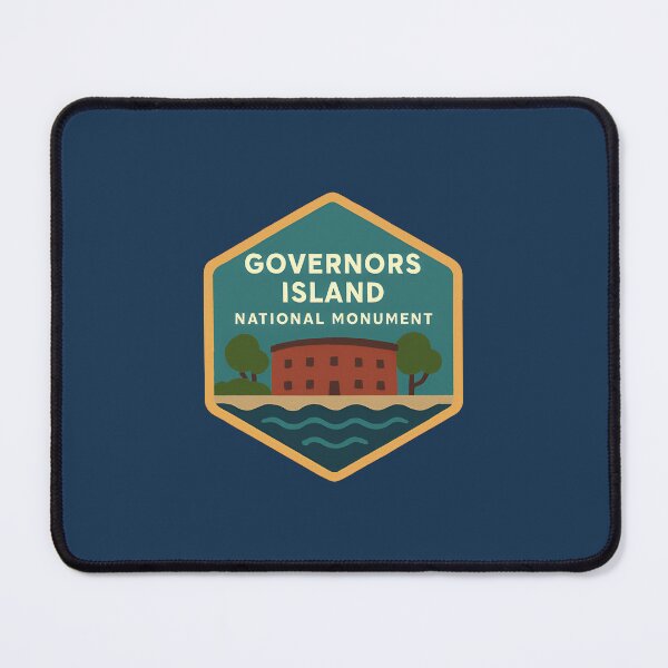 Item preview, Governors Island National Monument  designed and sold by Broken Antler Designs .