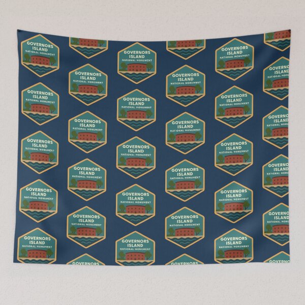 Item preview, Governors Island National Monument  designed and sold by Broken Antler Designs .
