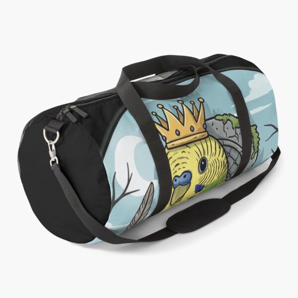 Item preview, Royal Budgie King Fantasy Illustration Cute Dark Art designed and sold by RebellDancer.