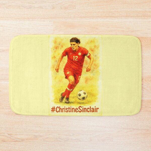 Item preview, Christine Sinclair - Female football Player designed and sold by Sarcastic designs.