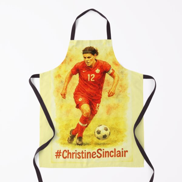 Item preview, Christine Sinclair - Female football Player designed and sold by Sarcastic designs.