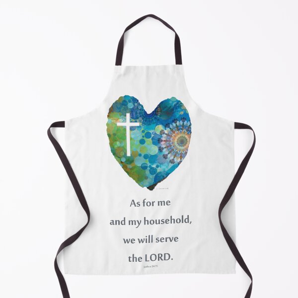 Item preview, We Will Serve The Lord Christian Art designed and sold by Sharon Cummings Art.