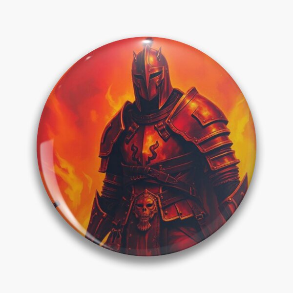 Item preview, battle ready dark fantasy doom slayer designed and sold by  Mudikeys.