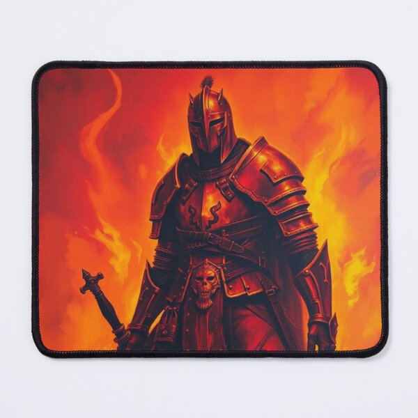 Item preview, battle ready dark fantasy doom slayer designed and sold by Mudikeys.