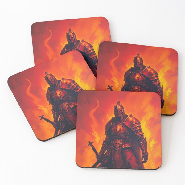 Item preview, battle ready dark fantasy doom slayer designed and sold by  Mudikeys.