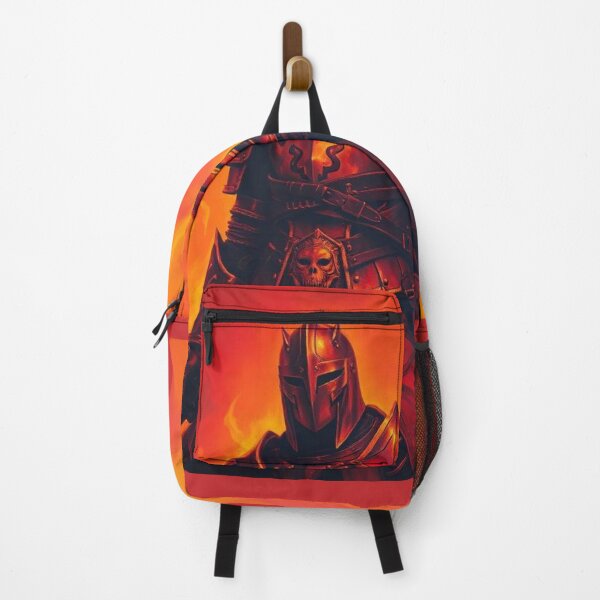 Item preview, battle ready dark fantasy doom slayer designed and sold by Mudikeys.