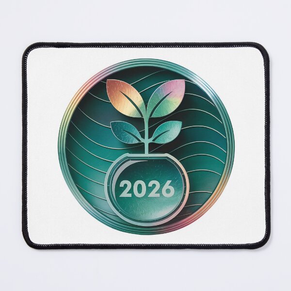 Item preview, Ecology 2026 Circular Badge designed and sold by Creative88Art.