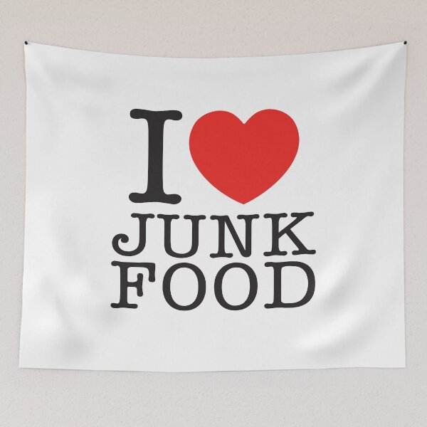 Item preview, I Love Junk Food designed and sold by shitpostee.