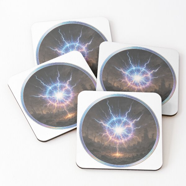 Item preview, Energy Sphere Lightning Illustration designed and sold by Creative88Art.
