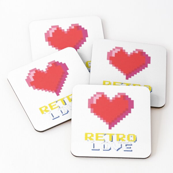 Item preview, Retro Love designed and sold by GamesME.