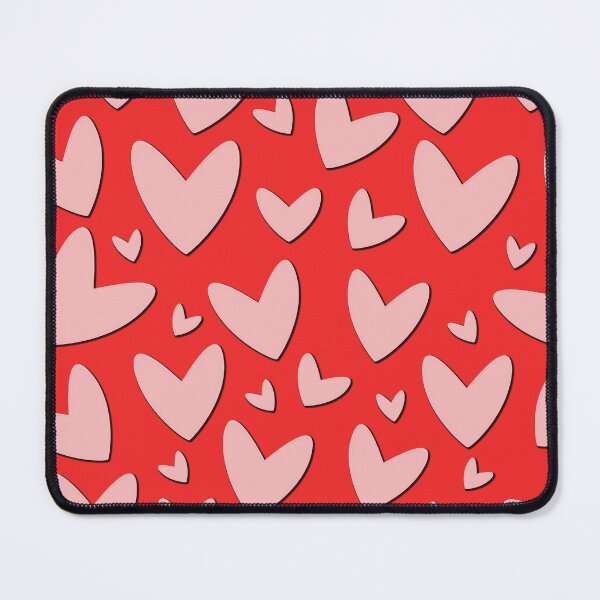 Item preview, Whimsical Pink Hearts Aesthetic - Romantic Red Pattern designed and sold by DeeLulu.