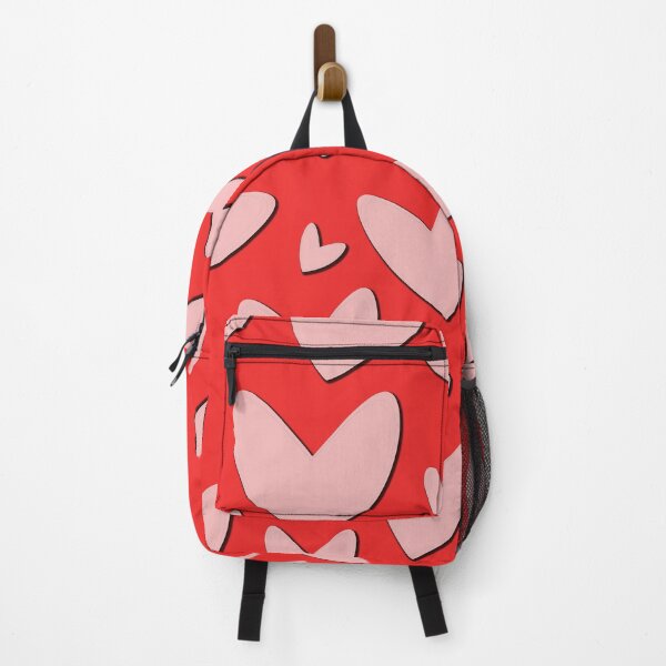 Item preview, Whimsical Pink Hearts Aesthetic - Romantic Red Pattern designed and sold by DeeLulu.