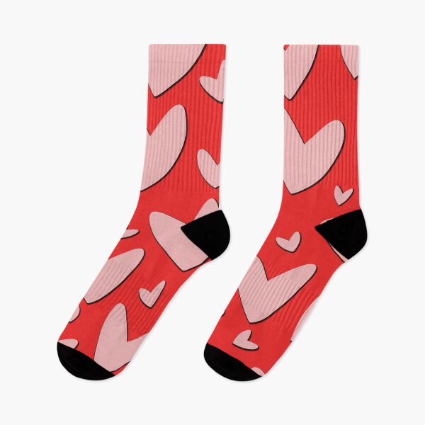 Item preview, Whimsical Pink Hearts Aesthetic - Romantic Red Pattern designed and sold by DeeLulu.