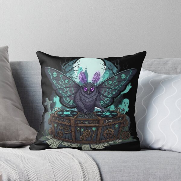 Item preview, Steampunk DJ Moth Dark Fantasy Music Illustration designed and sold by RebellDancer.