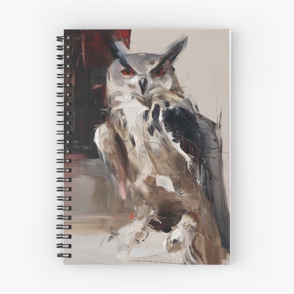 Item preview, Abstract Owl with Intense Gaze designed and sold by lautir.