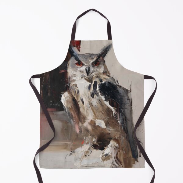 Item preview, Abstract Owl with Intense Gaze designed and sold by lautir.