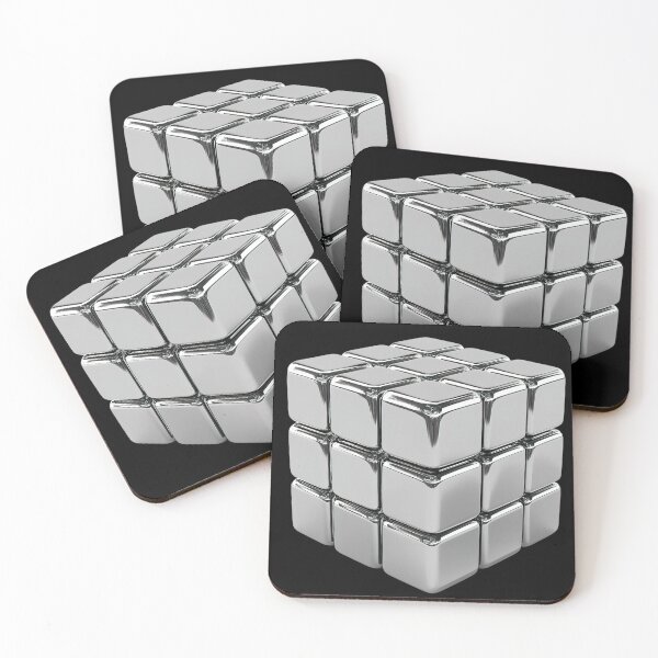 Item preview, Metal Rubik's Cube designed and sold by NF Designs Studio DTF.