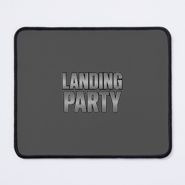 Item preview, Battlefield RedSec Game Inspired Landing Party Metallic Slogan designed and sold by Sellcooldesigns.