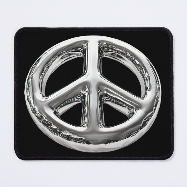 Item preview, Metal Hippie Peace Logo designed and sold by NF Designs Studio DTF.