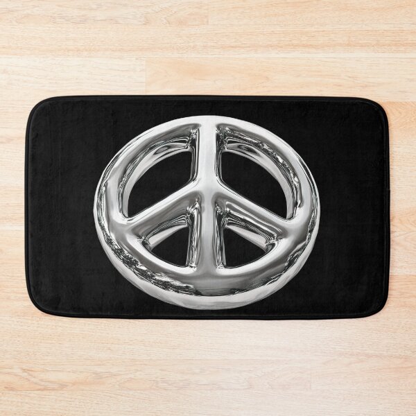 Item preview, Metal Hippie Peace Logo designed and sold by NF Designs Studio DTF.