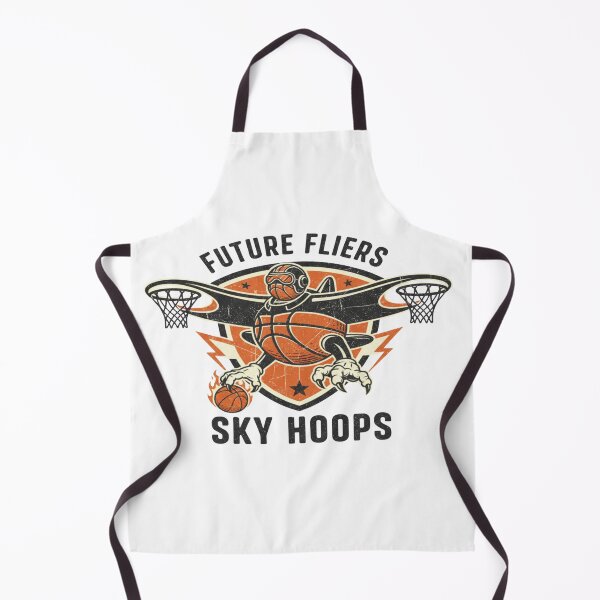 Item preview,  Retro Basketball Logo – Future Fliers Sky Hoops Team designed and sold by Dzblack.