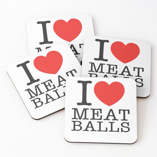 Item preview, I Love Meat Balls designed and sold by shitpostee.