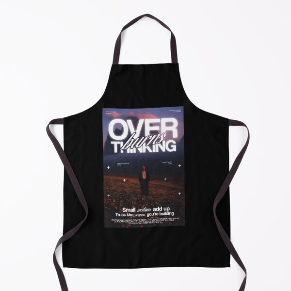 Item preview, Overthinking Burns – Minimal Mental Health Quote designed and sold by Terrero.