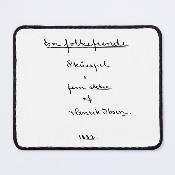 Item preview, 'An enemy of the people', Henrik Ibsen Autograph designed and sold by Filologica.