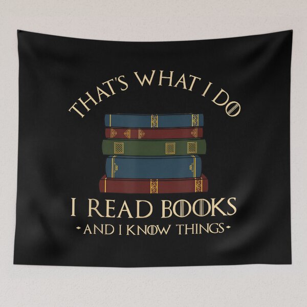 Item preview, That's What I Do I Read Books and I Know Things Funny Reading designed and sold by ChestOutLoud.