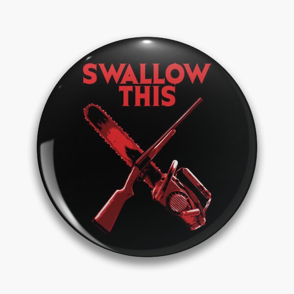Artikelvorschau, Evil Dead Schluck diesen Boomstick Rot entworfen und verkauft von Power Up Prints.