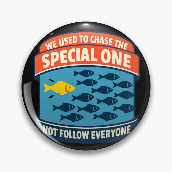 Item preview, We Used To Chase The Special One Not Follow Everyone Design designed and sold by TeeTimeTreasure.