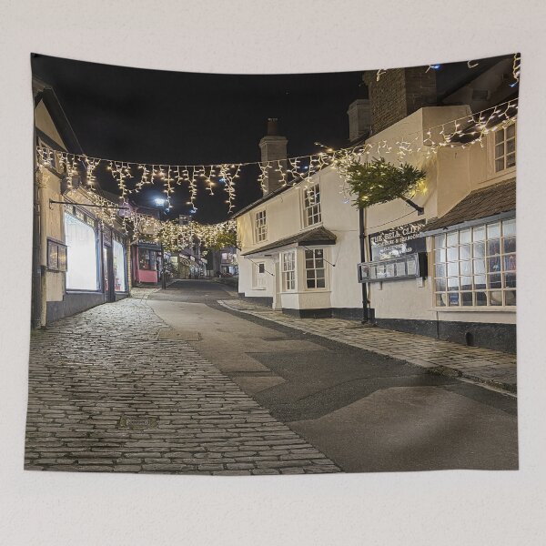 Item preview, Lyme Regis Christmas Night designed and sold by Londonimages.