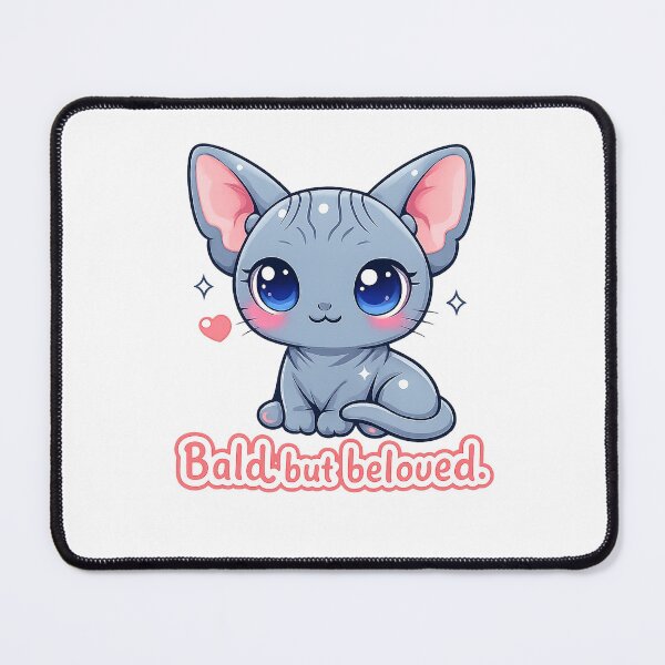 Item preview, Bald but Beloved Sphynx Cat designed and sold by Furvisors.