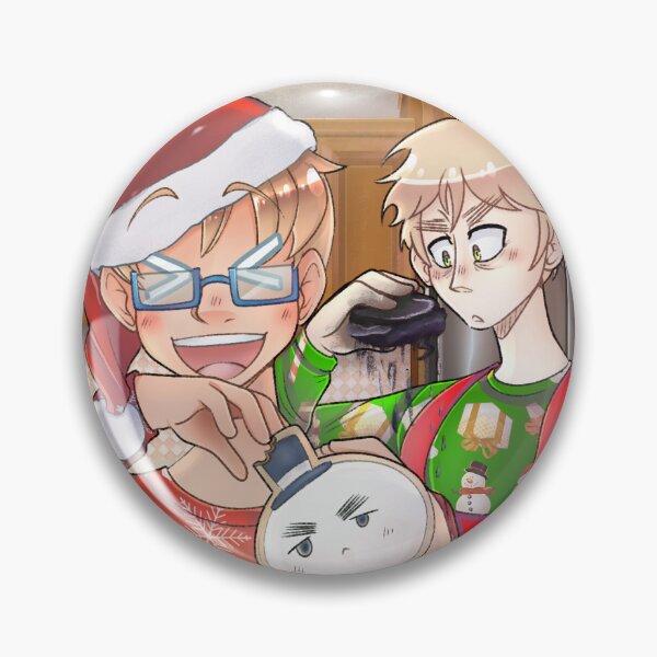 Item preview, [LIMITED TIME] America and England (Hetalia) Mochi Christmas Cookies designed and sold by pinkbobabear.