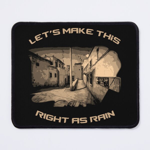 Item preview, Counter Strike Dust 2 right as rain designed and sold by Power Up Prints.