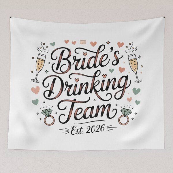 Item preview, Brides Drinking Team designed and sold by J-CCreations.