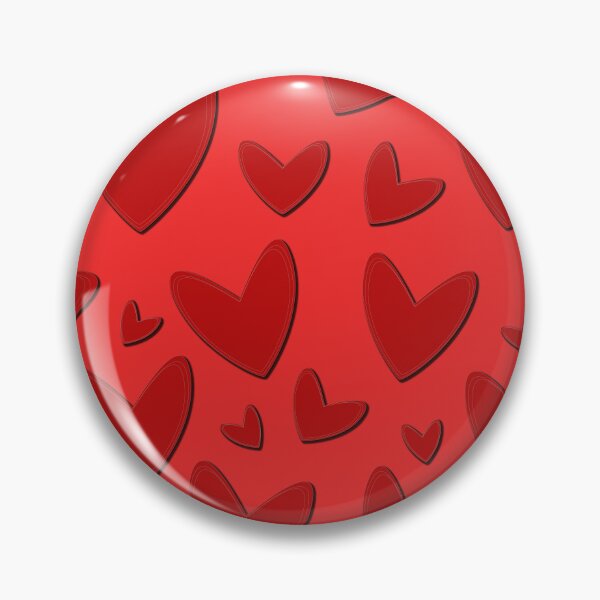 Item preview, Modern Romantic Red Hearts Pattern - Vibrant Valentine’s Day Aesthetic designed and sold by DeeLulu.