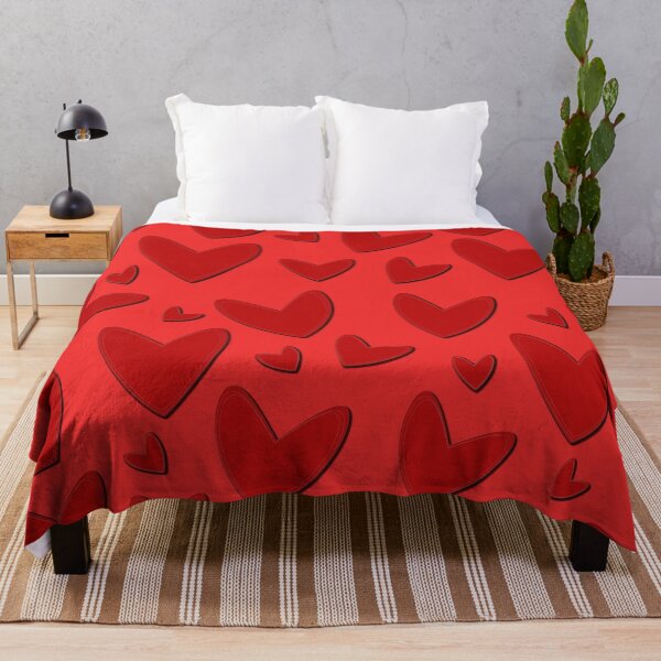 Item preview, Modern Romantic Red Hearts Pattern - Vibrant Valentine’s Day Aesthetic designed and sold by DeeLulu.